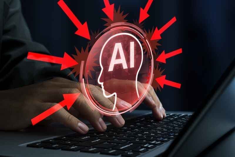 Cyber attacks against AI.