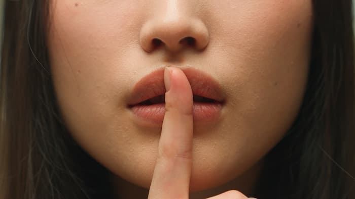 Silence gesture